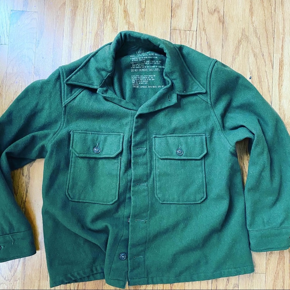 Vintage military field jacket